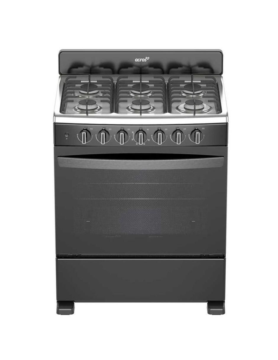 Estufa de piso a gas lp 76 cm AFR4112B de 6 quemadores 1