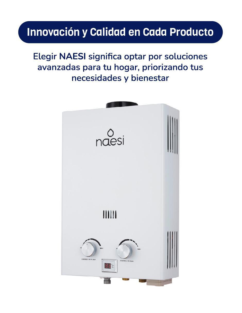Calentador de paso AN201 6 L gas LP