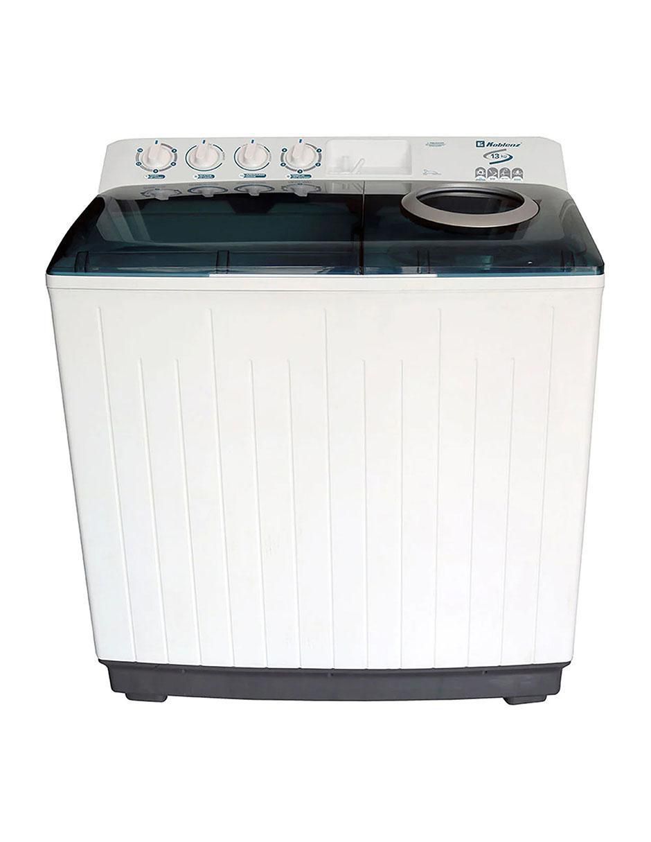 Lavadora doble tina 13 kg manual carga superior ldm-13blanca 1