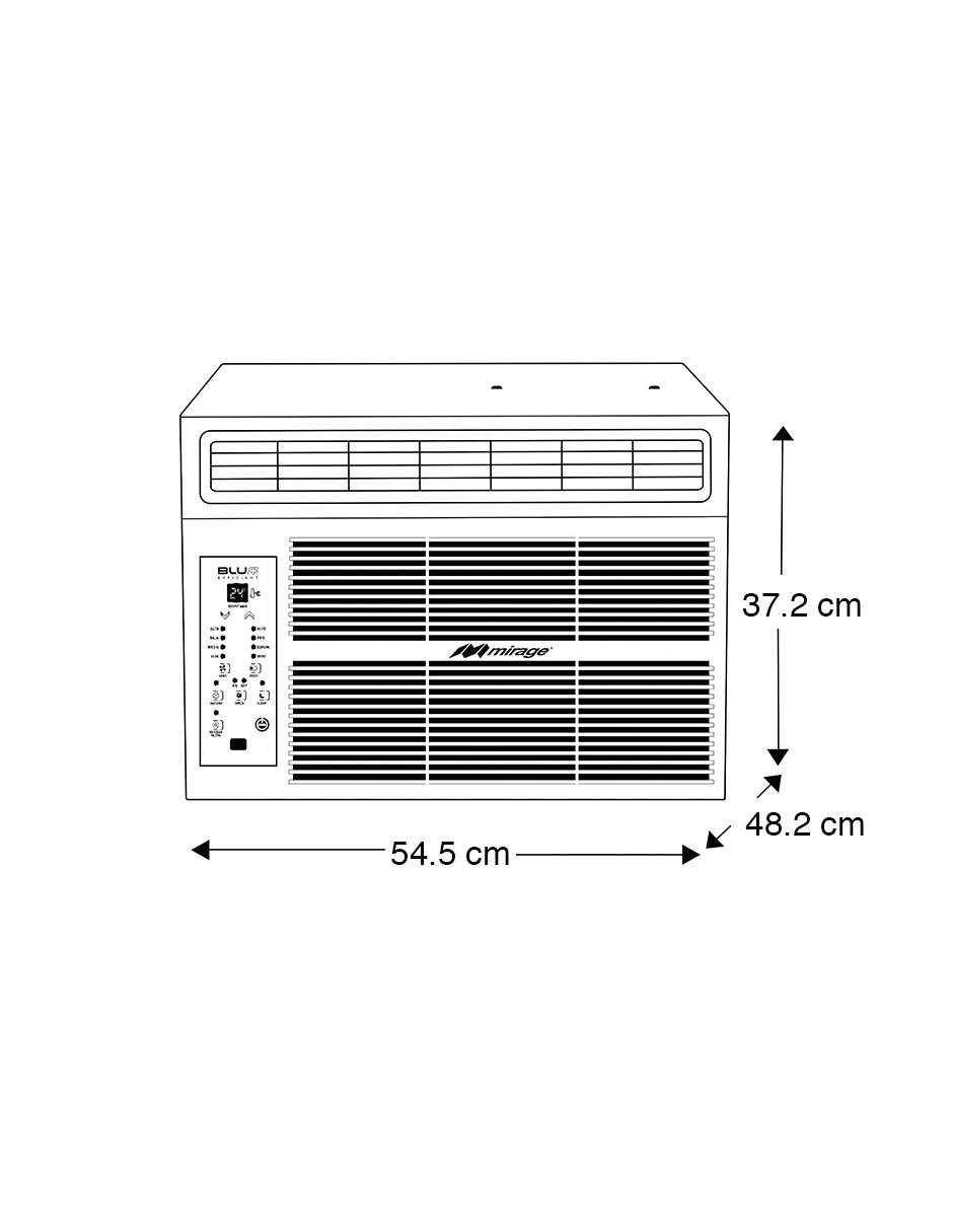 Aire acondicionado de ventana No aplica Frío 12000 BTU MACC1211N 9