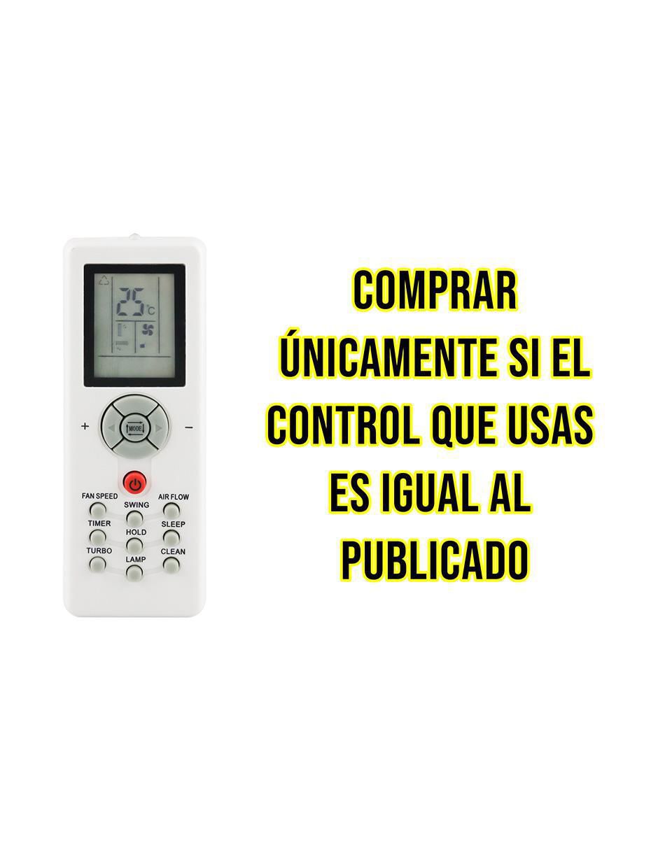 Control remoto para aire acondicionado Control Expert CE-MV10 A/C Mirage absolut v fuxion zh/gt-01