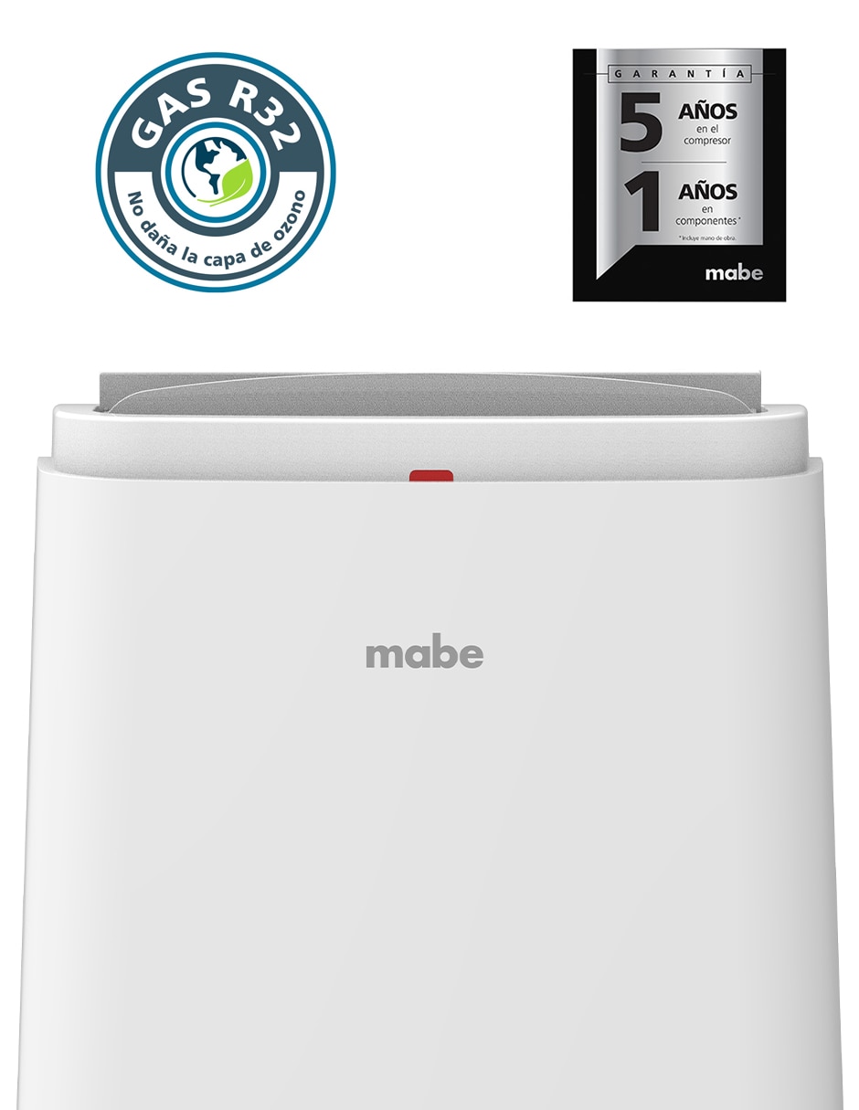 Aire acondicionado portátil Mabe Frío y calor 12000 BTU PTM12HABWJM2 115 V