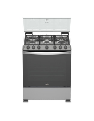 Estufa de piso a gas natural/lp Whirlpool 76 cm WFR5200D de 6 quemadores