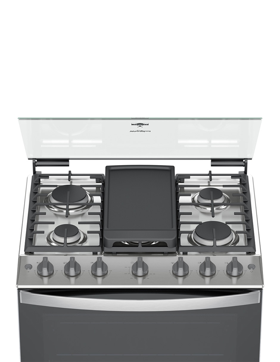 Estufa de piso a gas natural/lp 76 cm WFR5200D de 6 quemadores