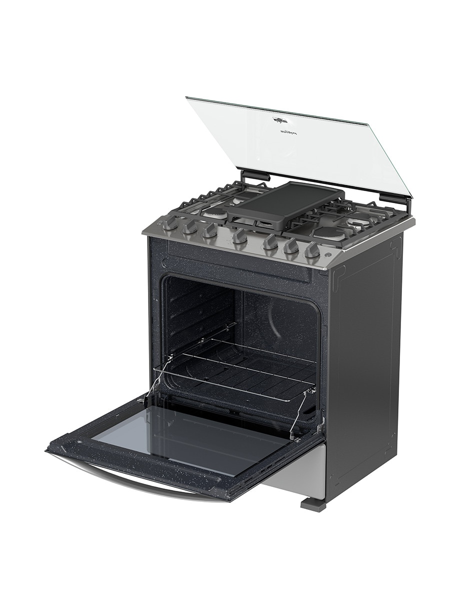 Estufa de piso a gas natural/lp Whirlpool 76 cm WFR5200D de 6 quemadores