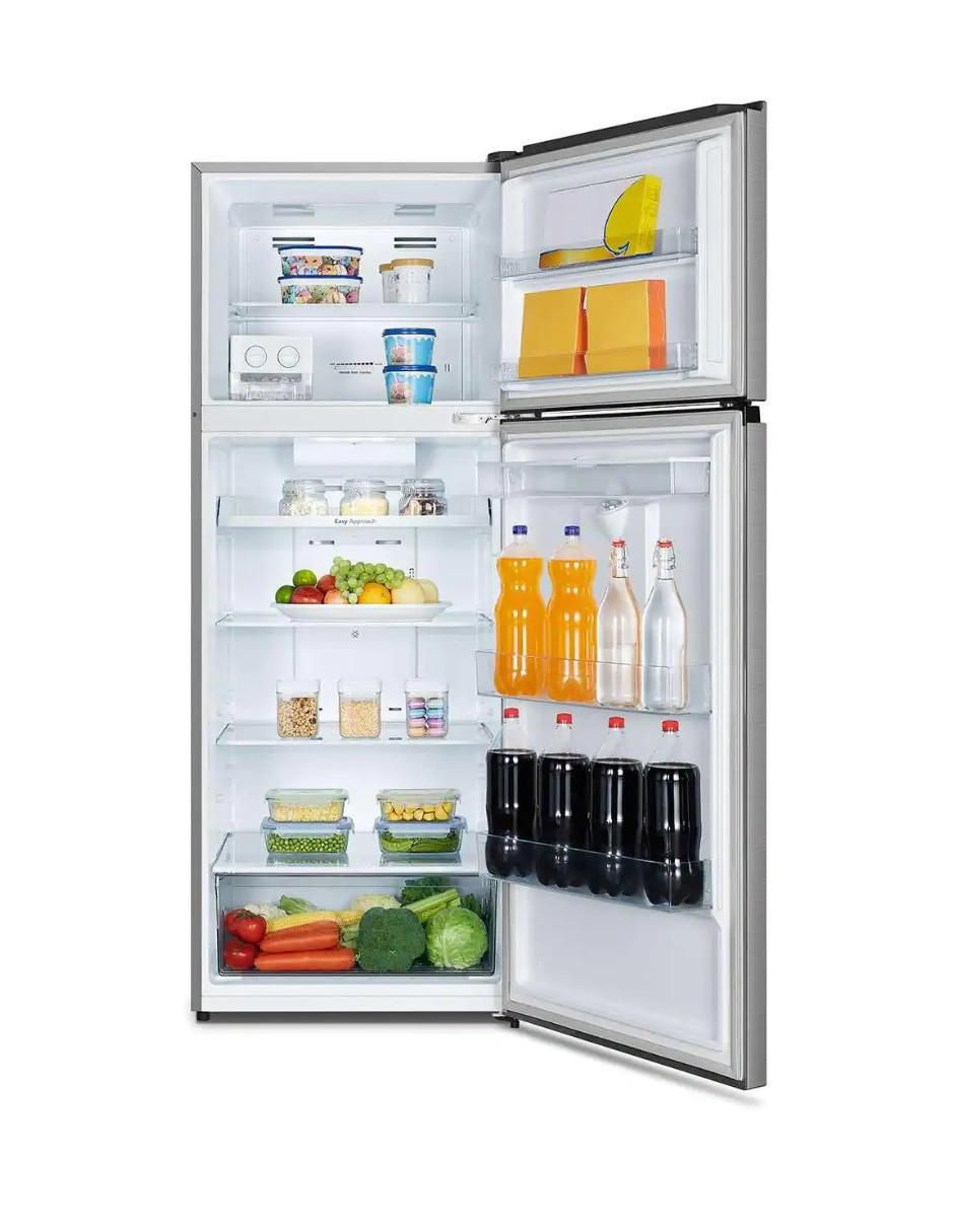 Refrigerador dúplex Hisense 16 pies cúbicos inverter y no frost y fábrica de hielo RT16N6CDX