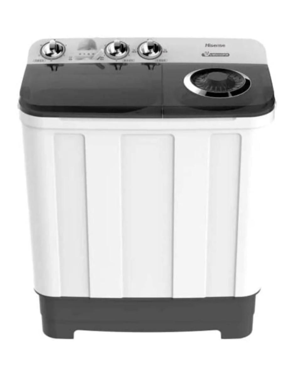 Lavadora doble tina Hisense 11 kg semiautomática carga superior wsa1102pcn