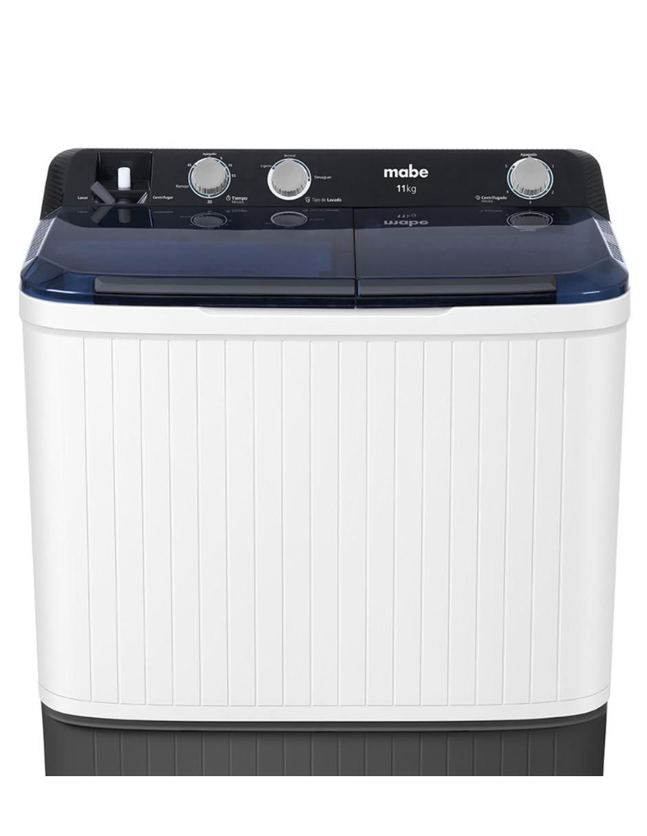 Lavadora doble tina Mabe 11 kg semiautomática carga superior lmdx1123hbab0