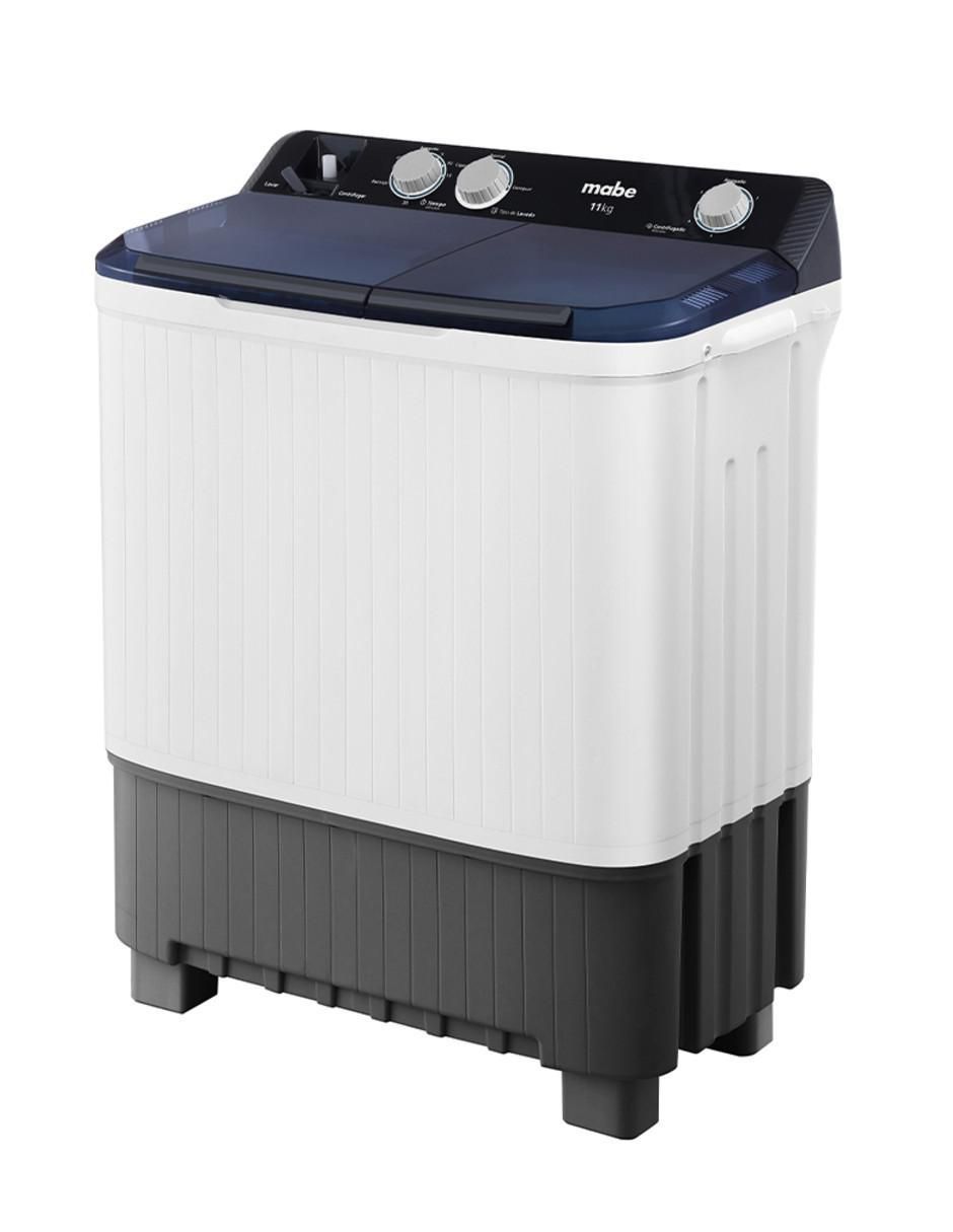 Lavadora doble tina Mabe 11 kg semiautomática carga superior lmdx1123hbab0
