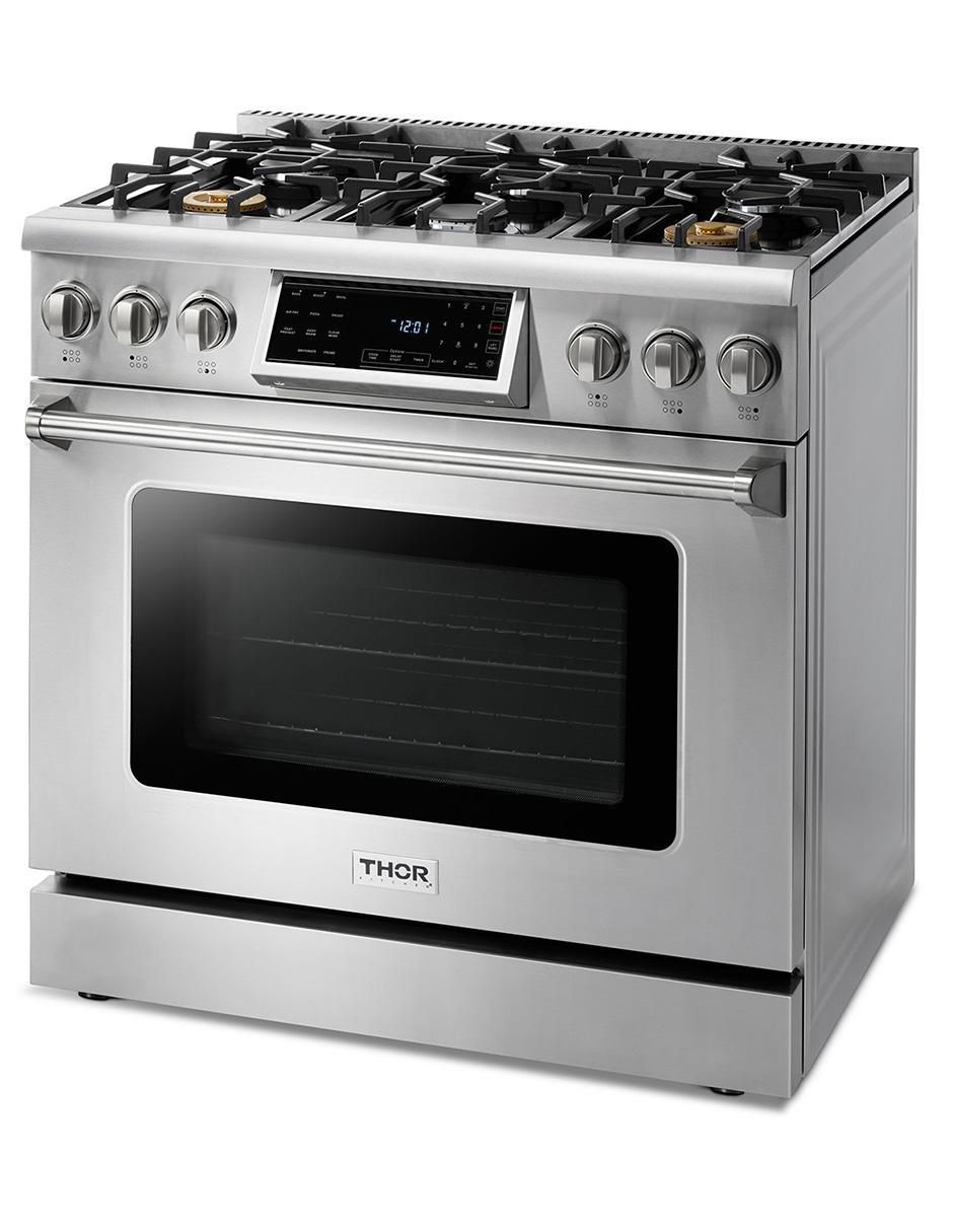 Estufa de piso a gas natural 90 cm TRG3601 de 6 quemadores 6