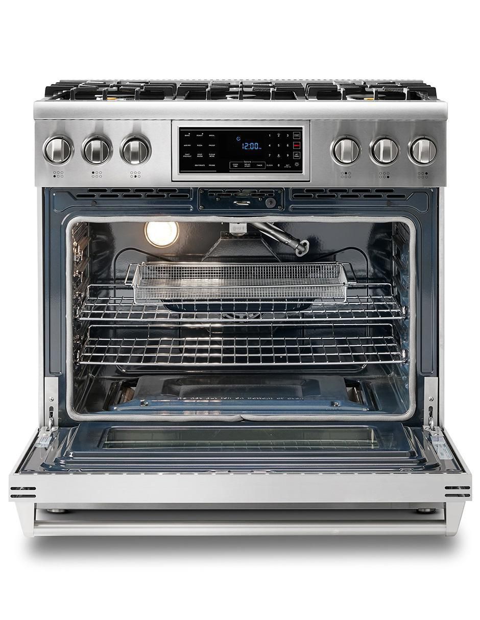 Estufa de piso a gas natural 90 cm TRG3601 de 6 quemadores