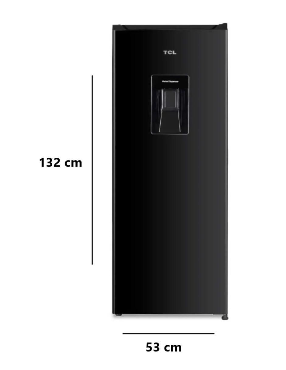 Refrigerador unipuerta Tcl 5 pies cúbicos TSD60BW-NEGRO