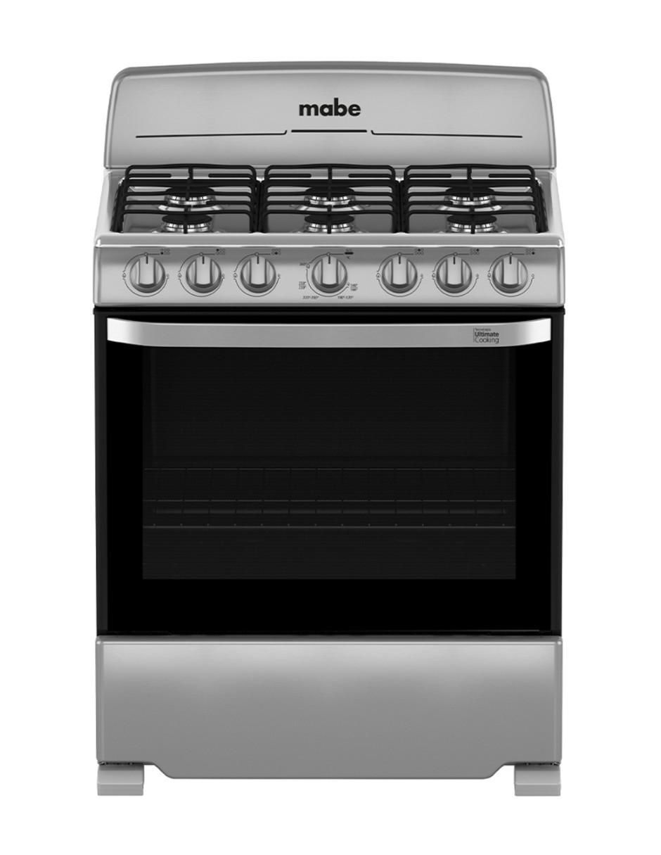 Estufa de piso a gas lp 76 cm EM7620BAIS2 de 6 quemadores 1