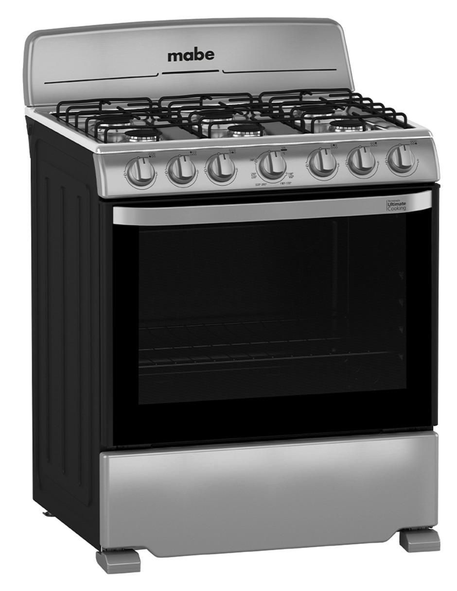 Estufa de piso a gas lp 76 cm EM7620BAIS2 de 6 quemadores 2