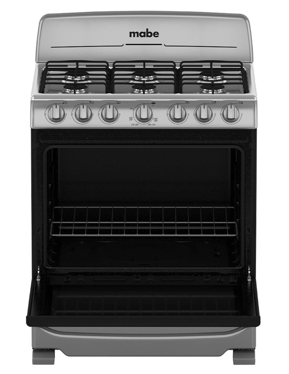 Estufa de piso a gas lp 76 cm EM7620BAIS2 de 6 quemadores 4