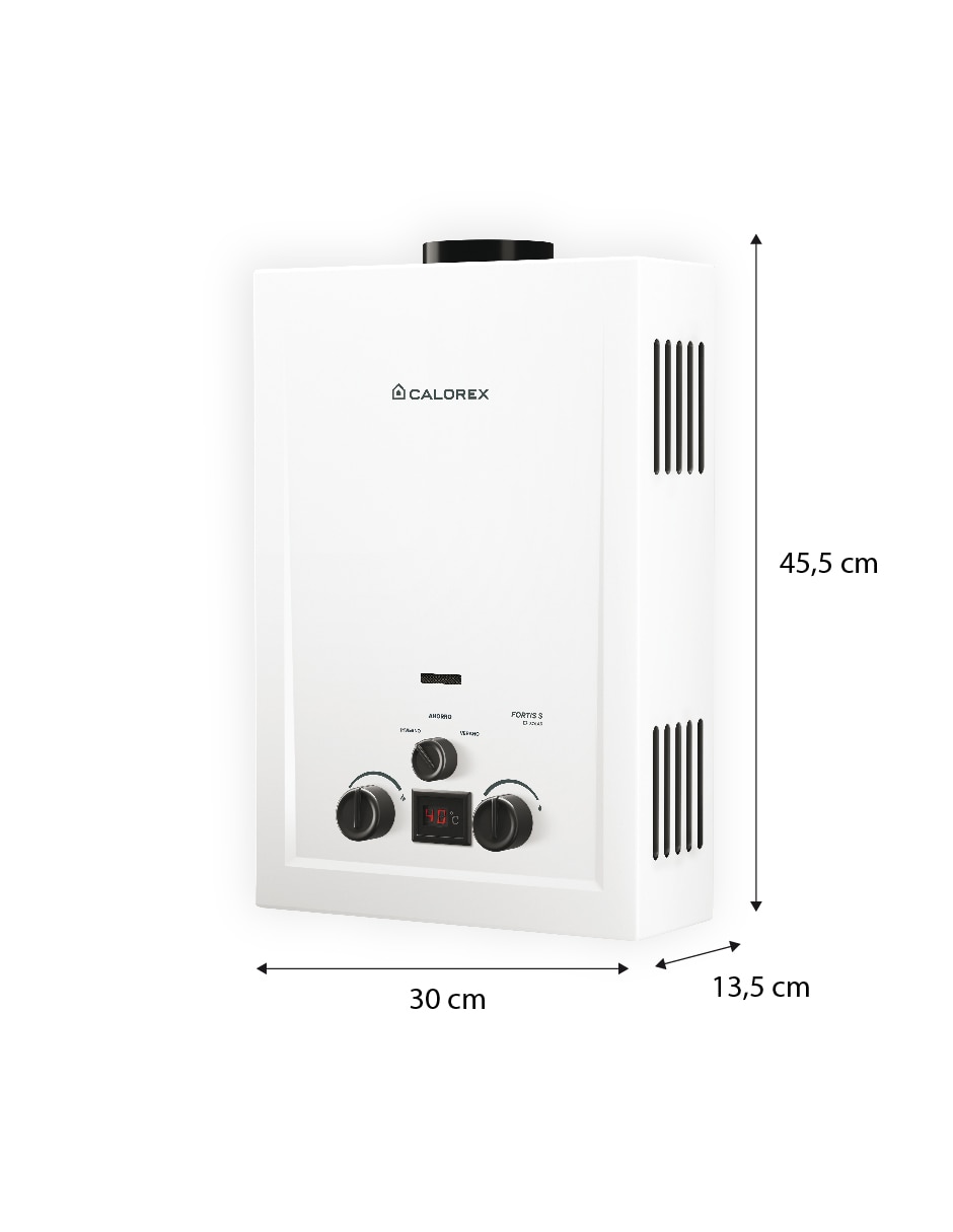 Calentador instantáneo FORTIS S-06 LP 6 L gas lp 3