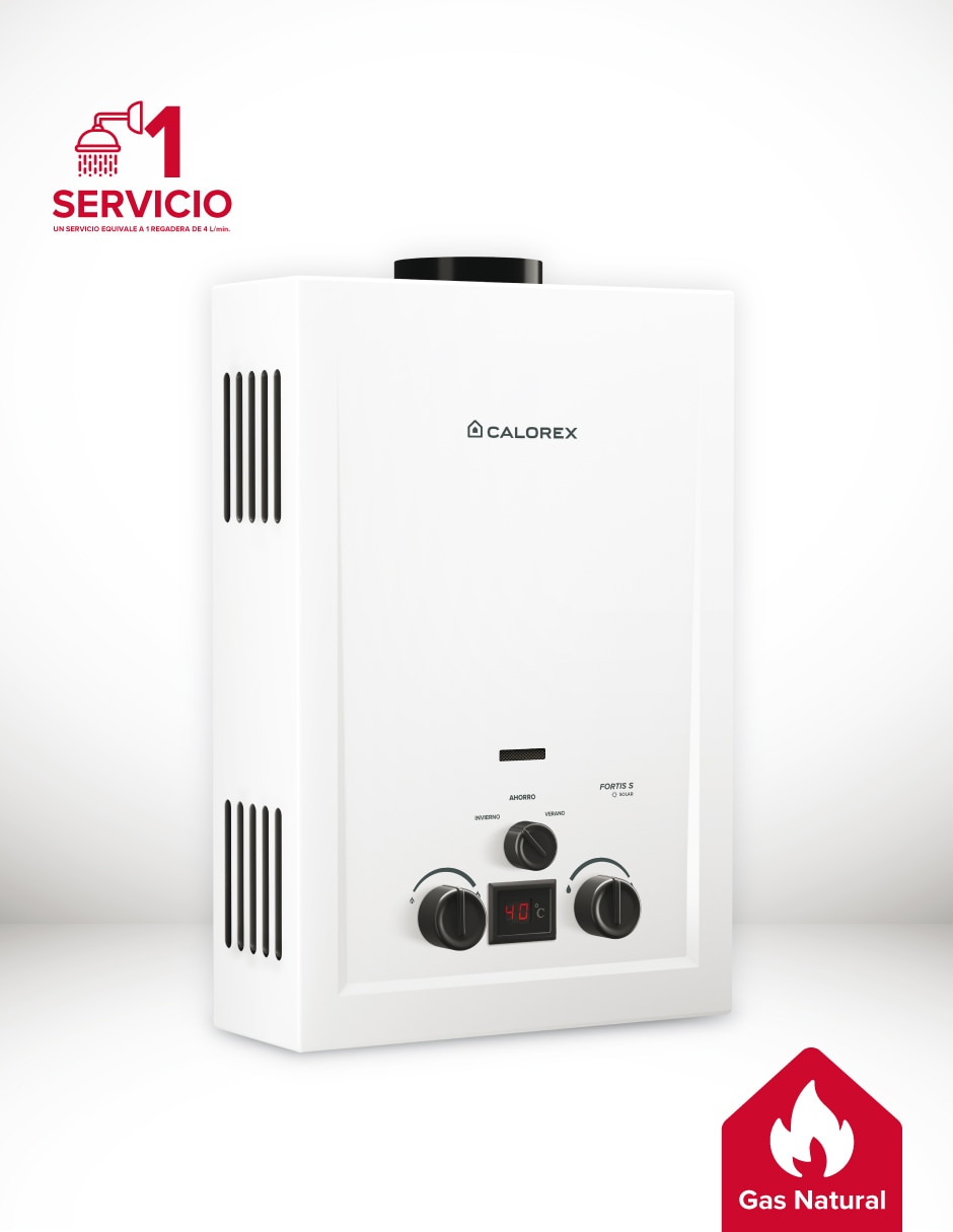 Calentador instantáneo FORTIS S-06NAT