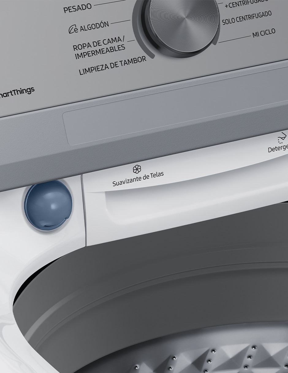 Lavadora Samsung 22 kg automática carga superior WA22C3543GW/AX