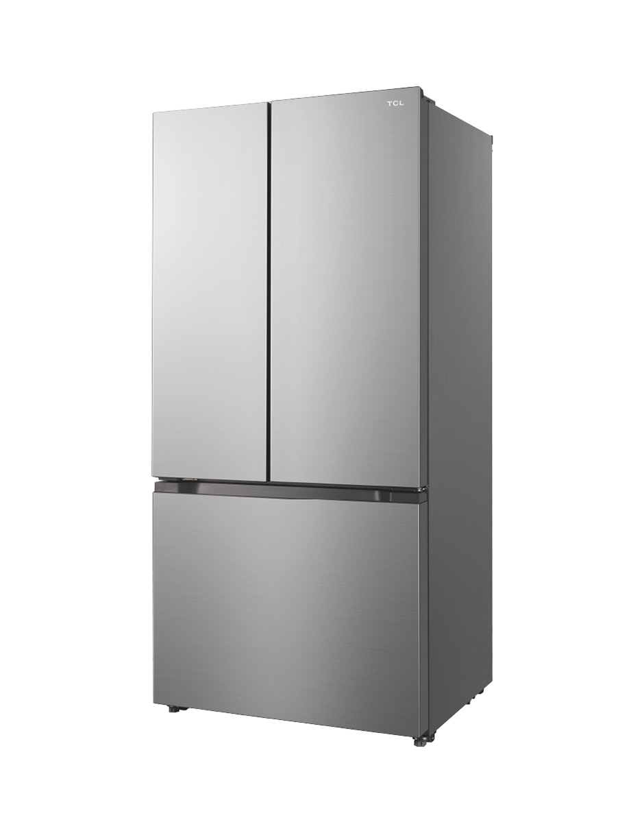 Refrigerador french door Tcl 18 pies cúbicos inverter y no frost TFR18SI