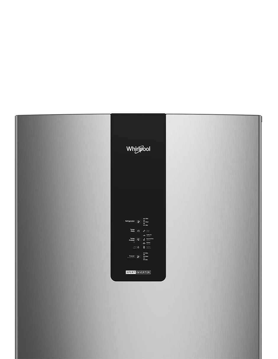 Refrigerador bottom mount Whirlpool 16 pies cúbicos inverter y no frost WRE56CKTWW