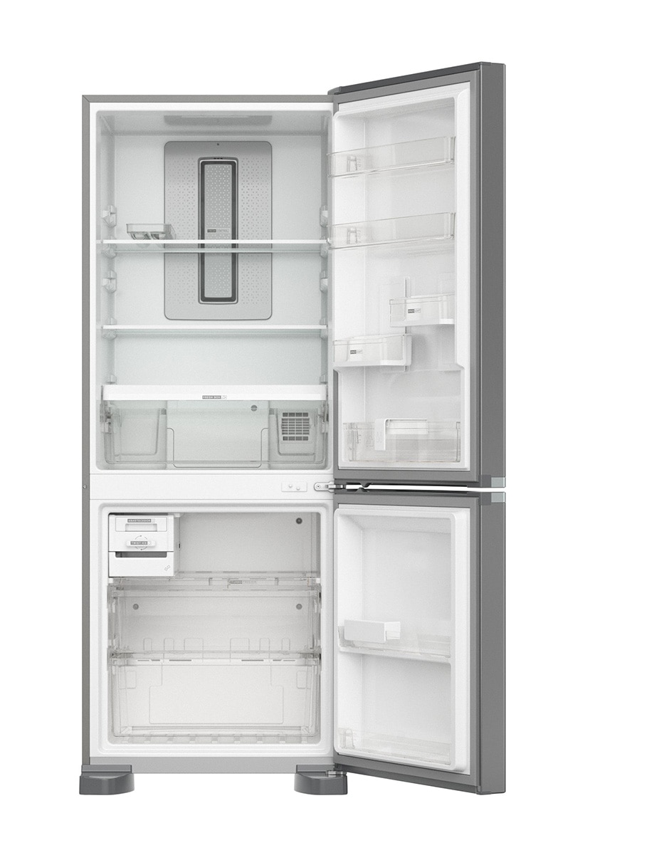 Refrigerador bottom mount Whirlpool 16 pies cúbicos inverter y no frost WRE56CKTWW