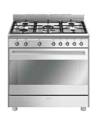Estufa de piso a gas natural/lp 90 cm SX91VJM2 de 5 quemadores 1