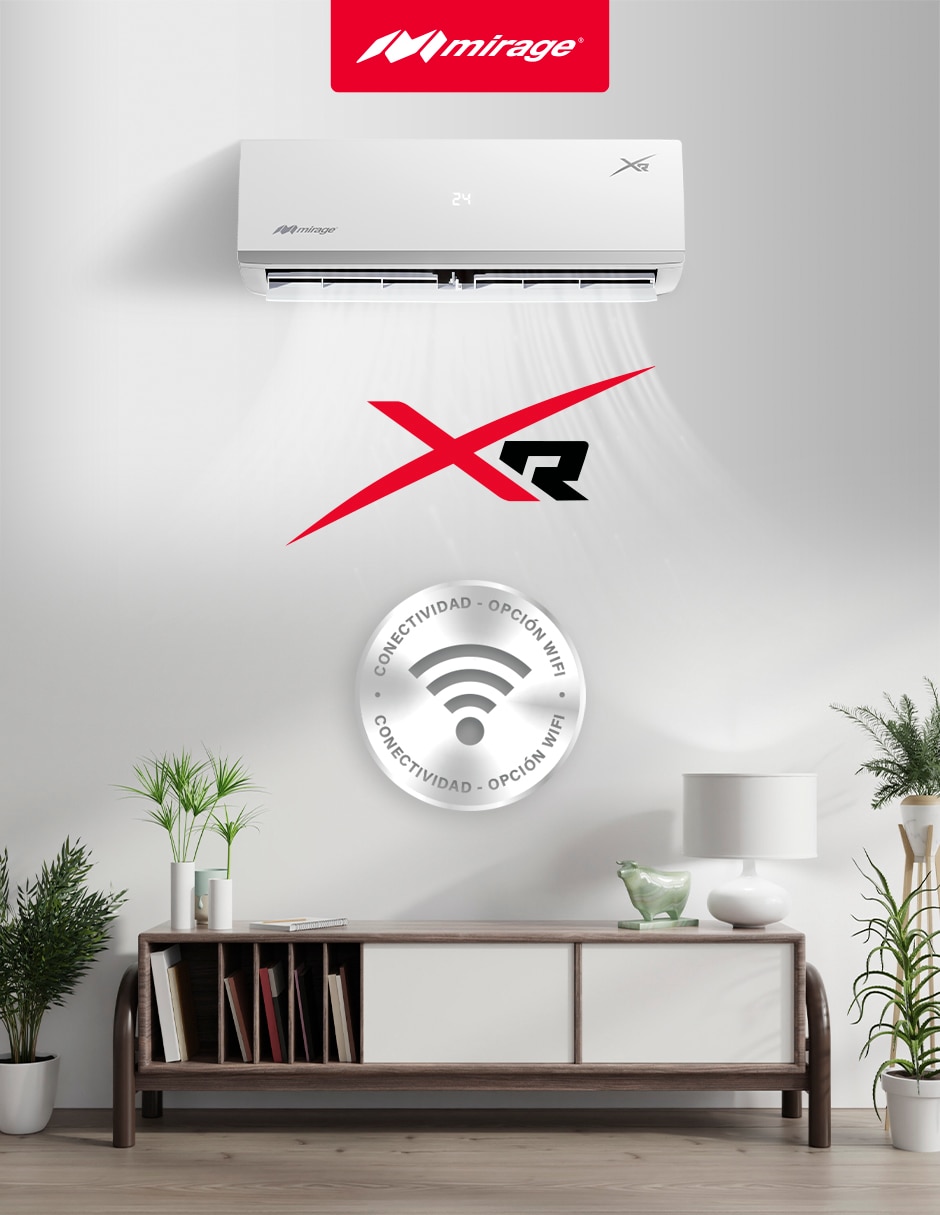 Aire acondicionado mini split Frío y calor 12000 BTU SETCXC120T 7