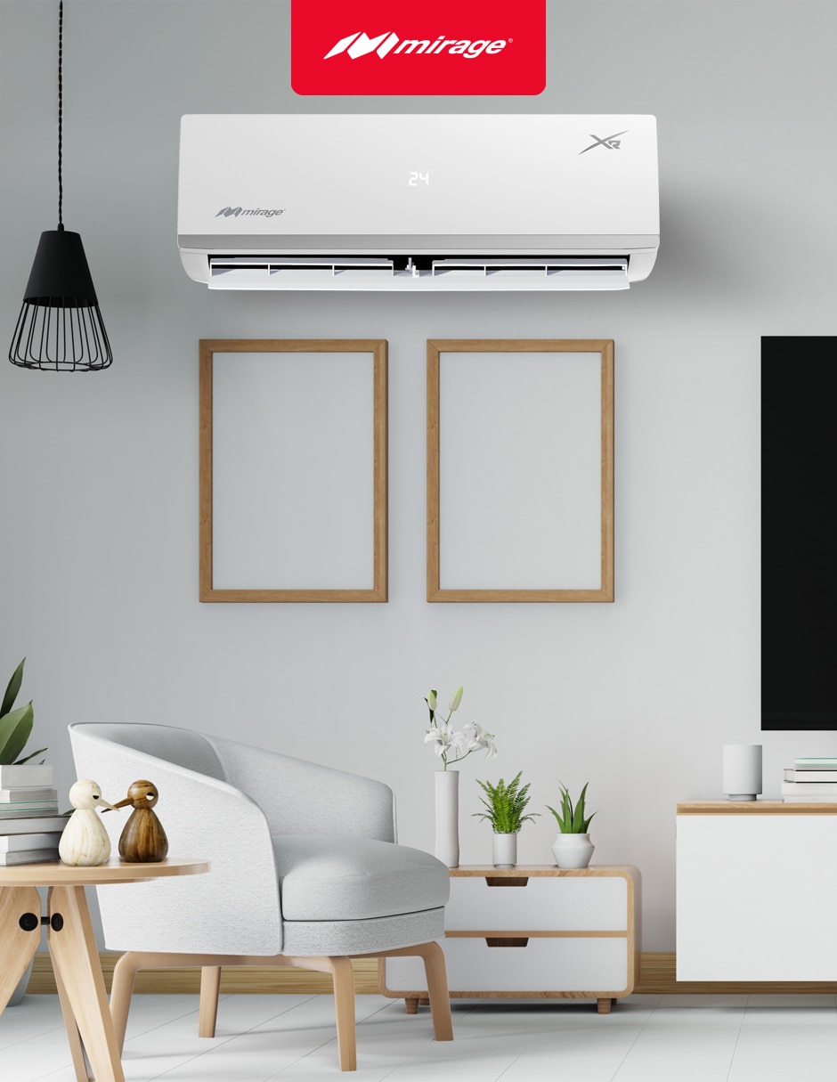 Aire acondicionado mini split Frío y calor 12000 BTU SETCXC120T 9