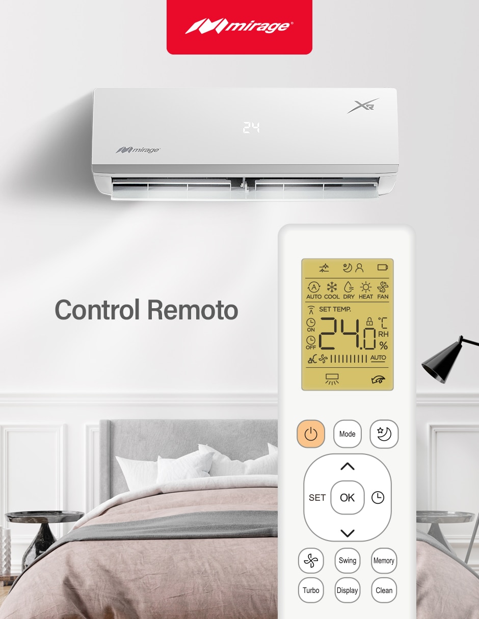 Aire acondicionado mini split Frío 12000 BTU SETCXF121T 5