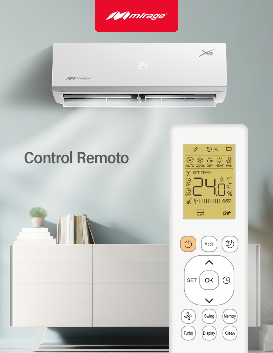 Aire acondicionado mini split Frío y calor 18000 BTU SETCXC181T 4