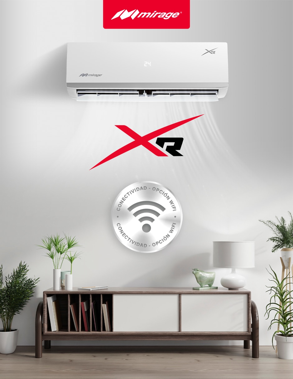 Aire acondicionado mini split Frío y calor 18000 BTU SETCXC181T 5