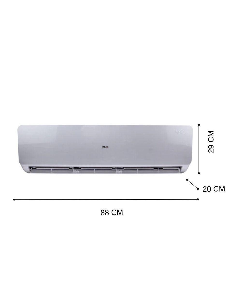 Aire acondicionado mini split Aurus Frío y calor 12000 BTU ASW32-12A3INV/SS 100 V