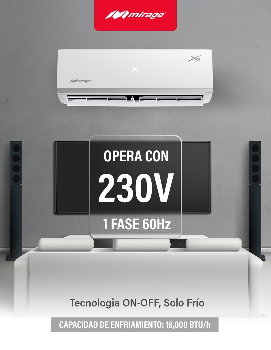 Aire acondicionado mini split Frío SETCXF181T 5