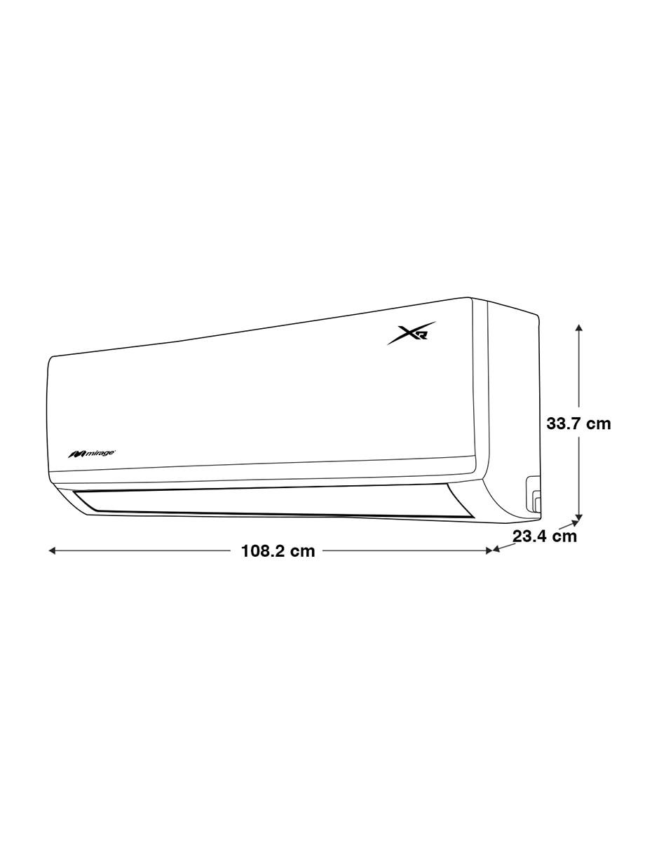 Aire acondicionado mini split SETCXC261T 220 V