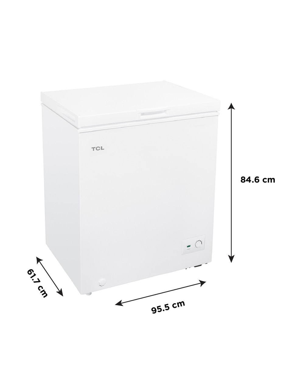 Congelador Tcl TCF-09W horizontal 9 pies cúbicos