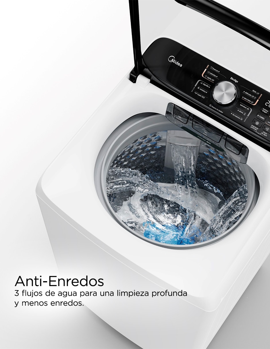 Lavadora 18 kg automática carga superior ma512w18/w 8