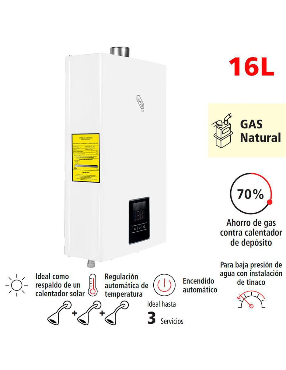 Calentador instantáneo IUSIN-16N 17 L gas natural