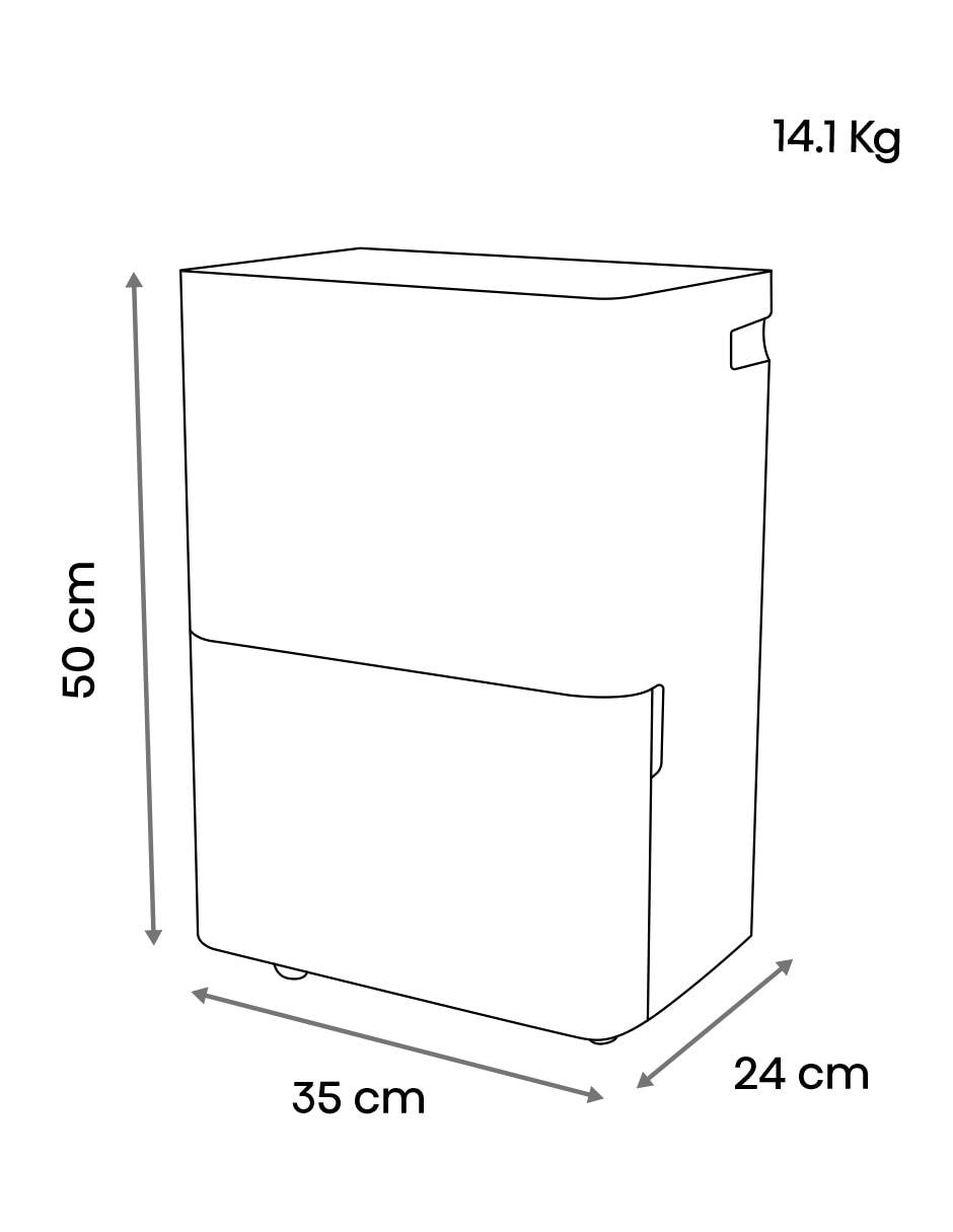 Deshumidificador eléctrico Hisense de 115 V