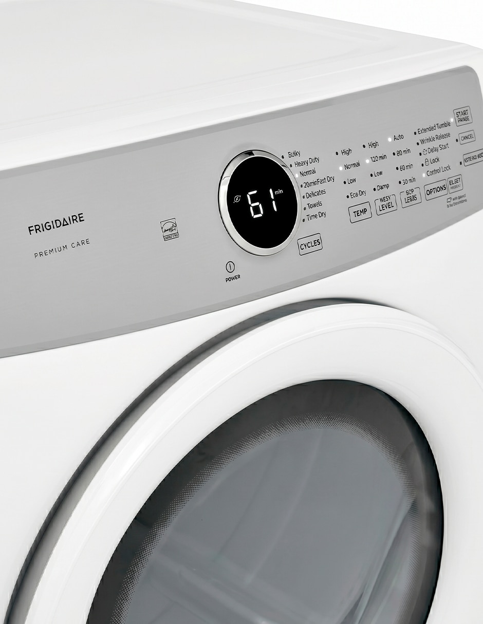 Secadora de gas Frigidaire de 21 kg con 6 ciclos Fdgx22E4Ew