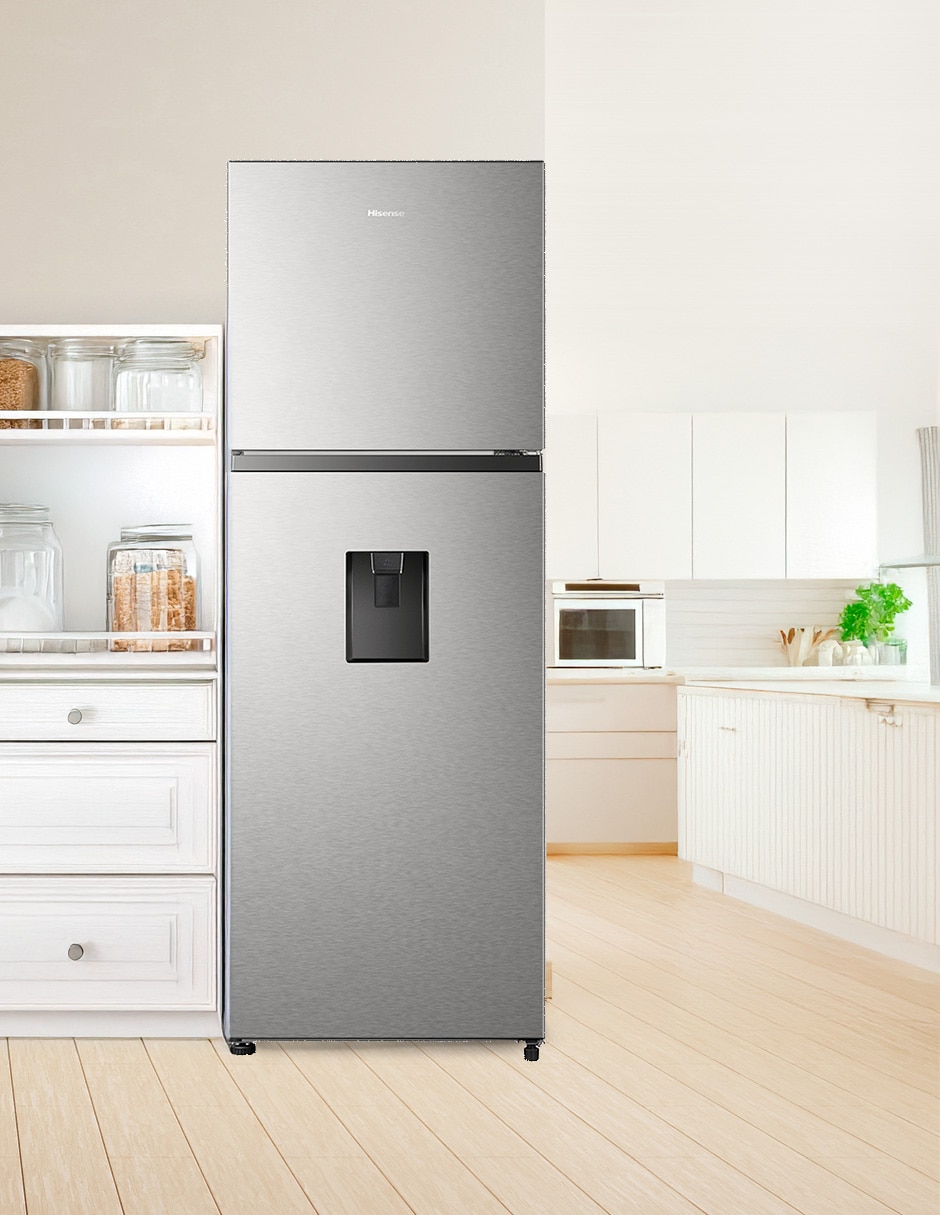 Refrigerador top mount Hisense 11 pies cúbicos no frost RT11N6WCX