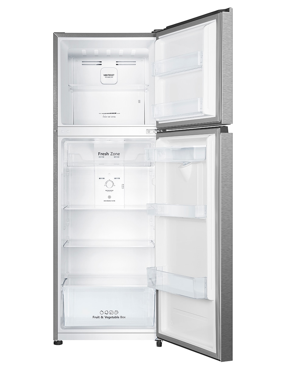 Refrigerador top mount Hisense 11 pies cúbicos no frost RT11N6WCX