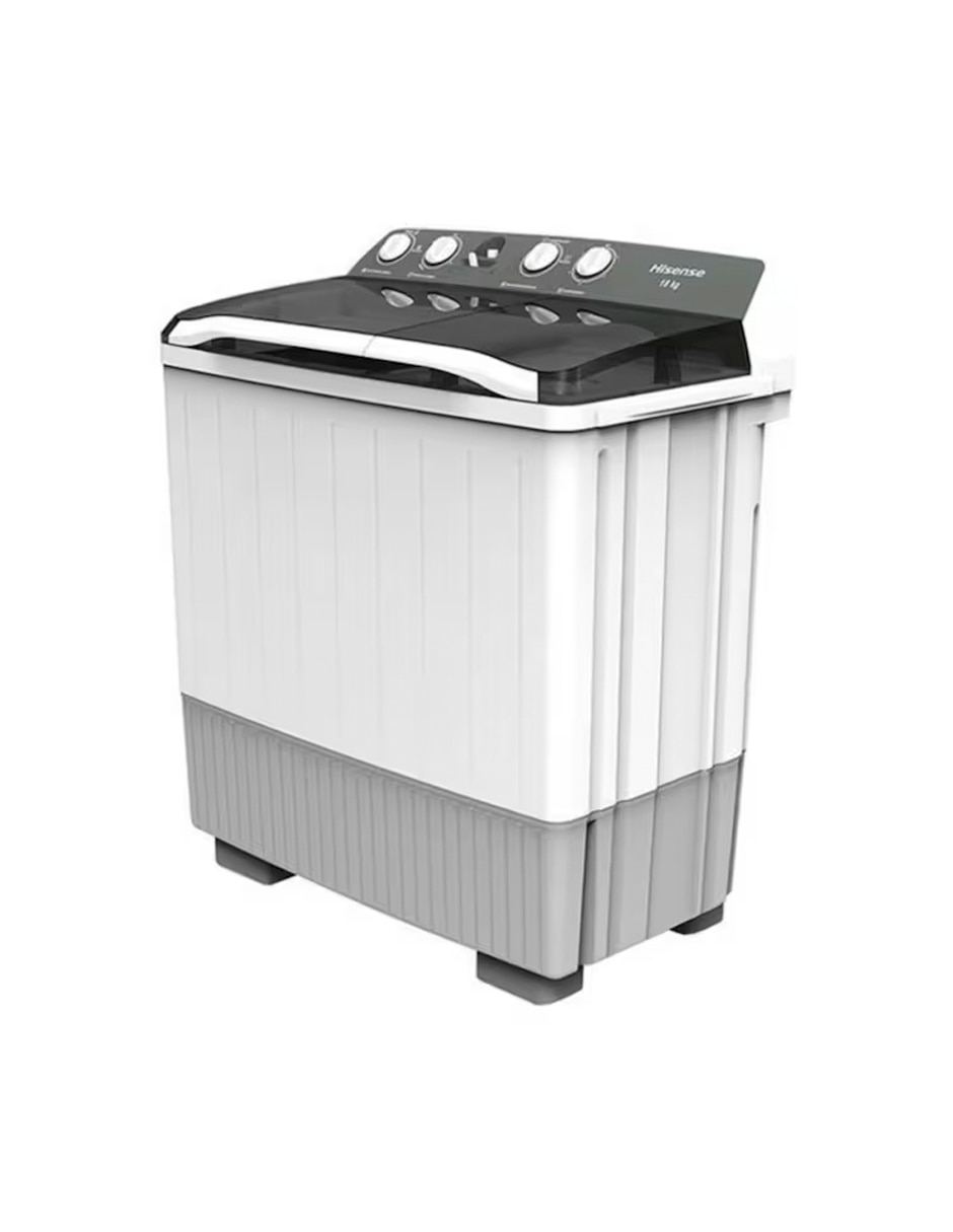 Lavadora doble tina Hisense 18 kg manual carga superior wsa1803p