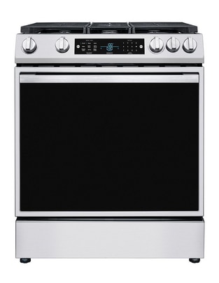 Estufa de piso a gas natural/lp Hisense 76.2 cm HFG3602CPS de 6 quemadores