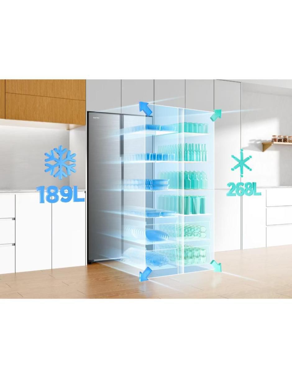 Refrigerador dúplex 17 pies cúbicos inverter y frost mdrs619fgm46