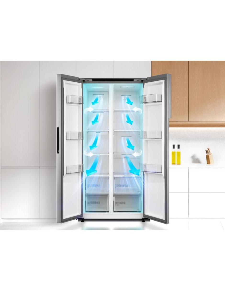 Refrigerador dúplex 17 pies cúbicos inverter y frost mdrs619fgm46 7