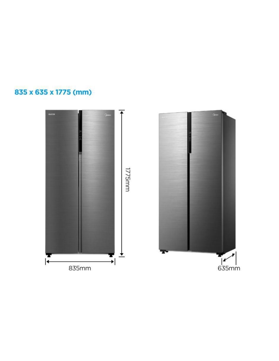 Refrigerador dúplex 17 pies cúbicos inverter y frost mdrs619fgm46 9