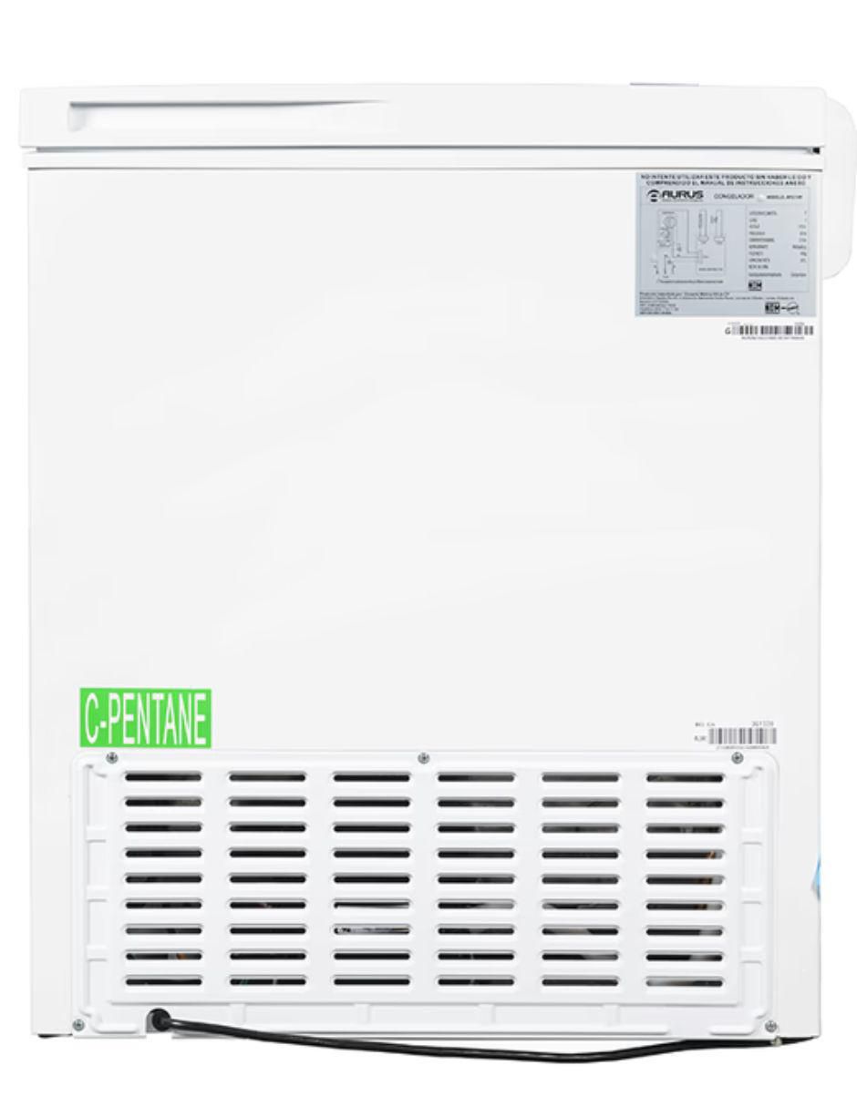 Congelador Aurus AFC13W 13p3 horizontal 13 pies cúbicos