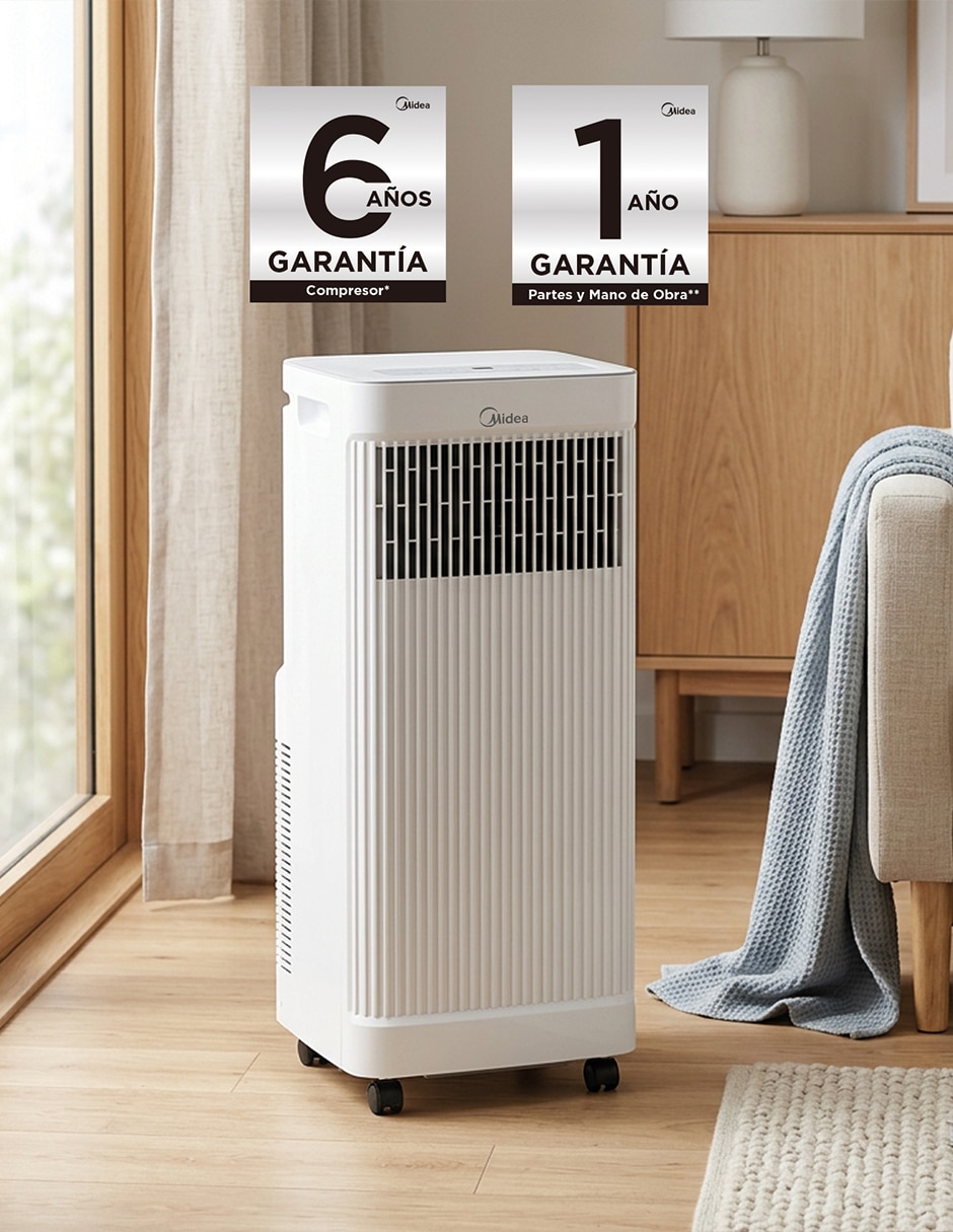 Aire acondicionado portátil Frío 12000 BTU MAP12C1PAP 100 V 2