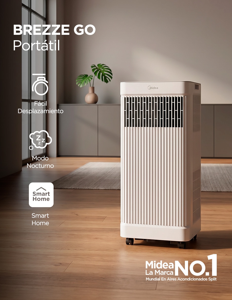Aire acondicionado portátil Frío 12000 BTU MAP12C1PAP 100 V 3