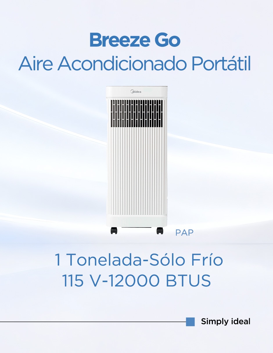 Aire acondicionado portátil No aplica Frío 12000 BTU MAP12C1PAP 7